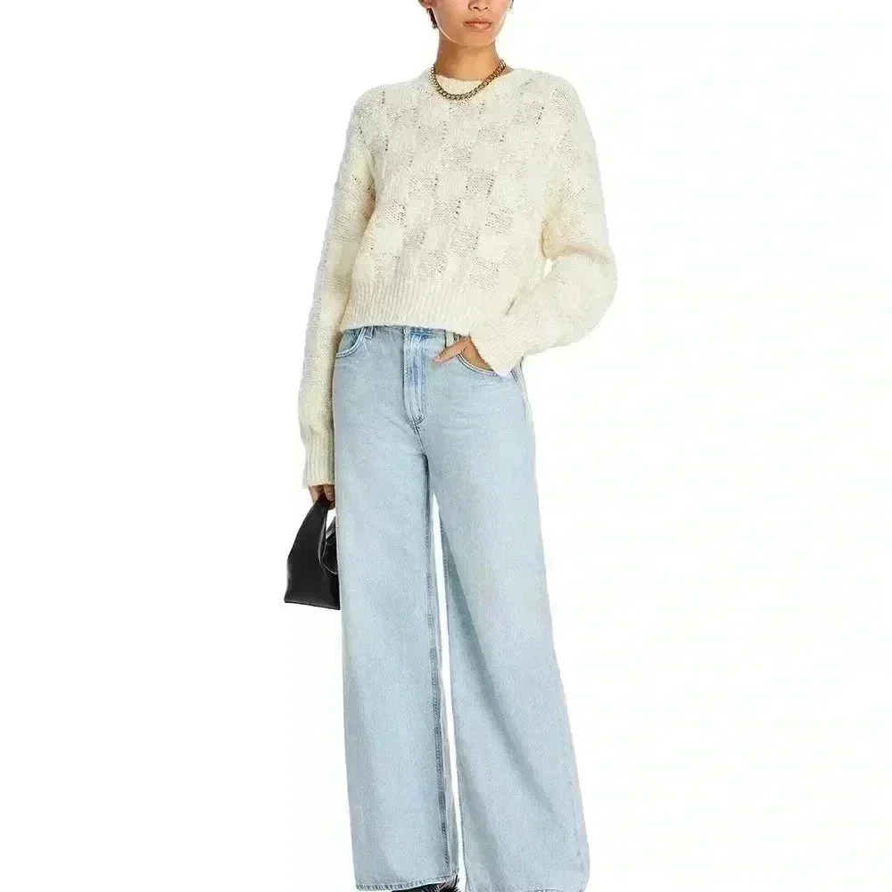 NWT Anine Bing Bennett Sweater Ivory XS